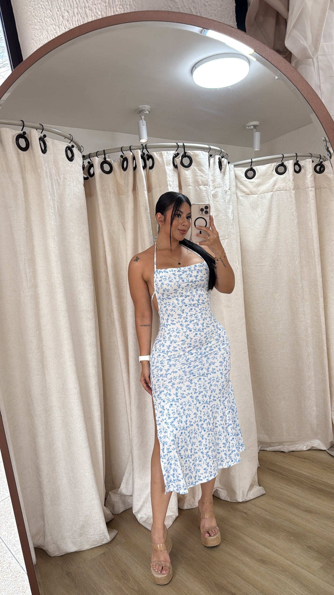 VESTIDO FLORBLUE