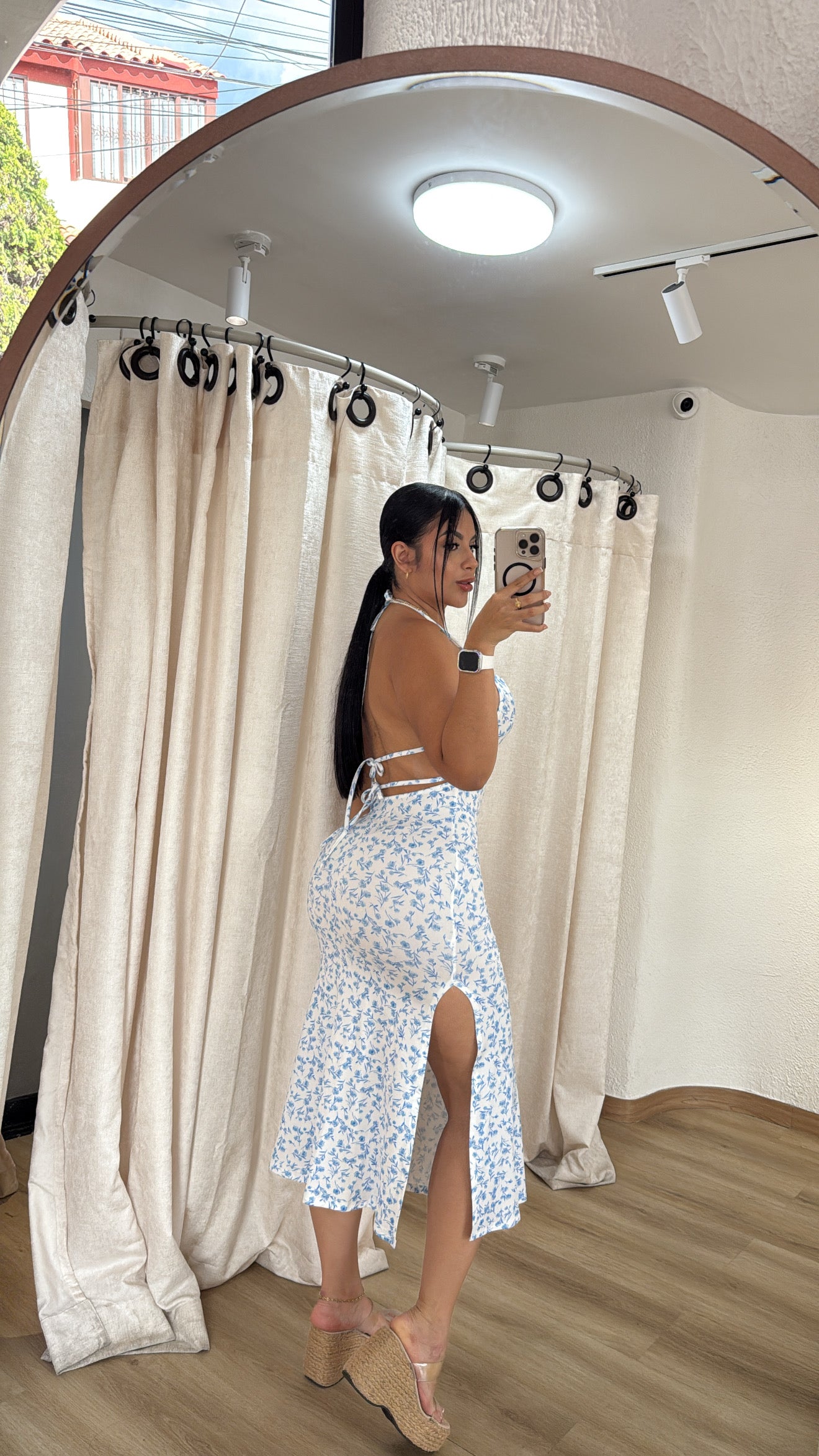 VESTIDO FLORBLUE